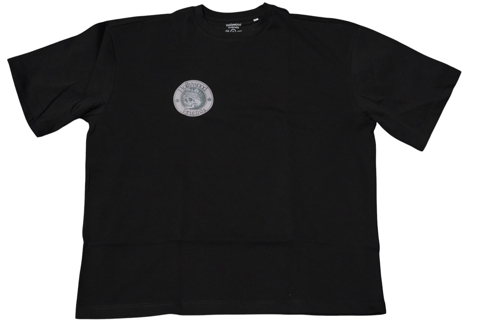 Skull Stamp Tee Black