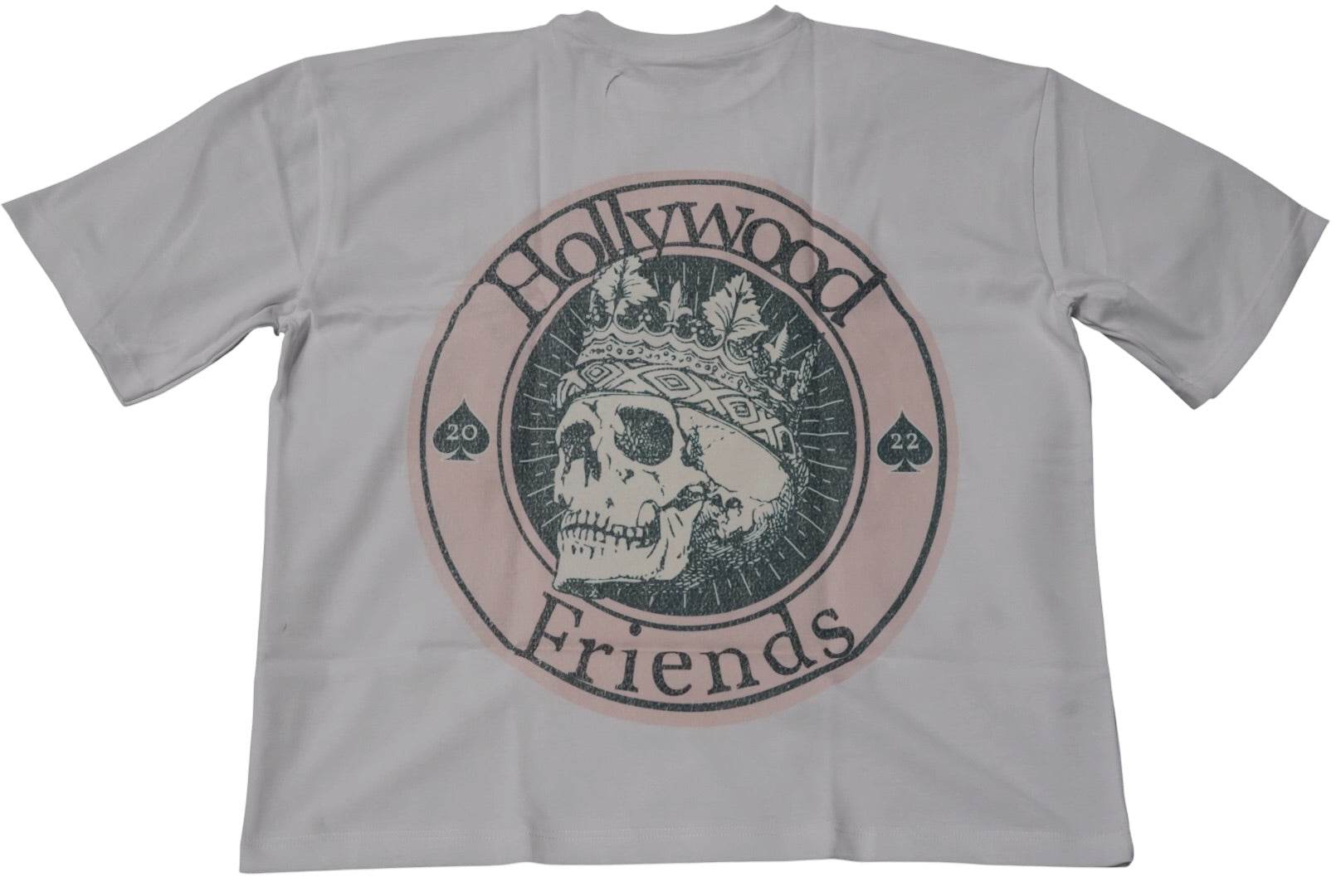 Skull Stamp Tee White