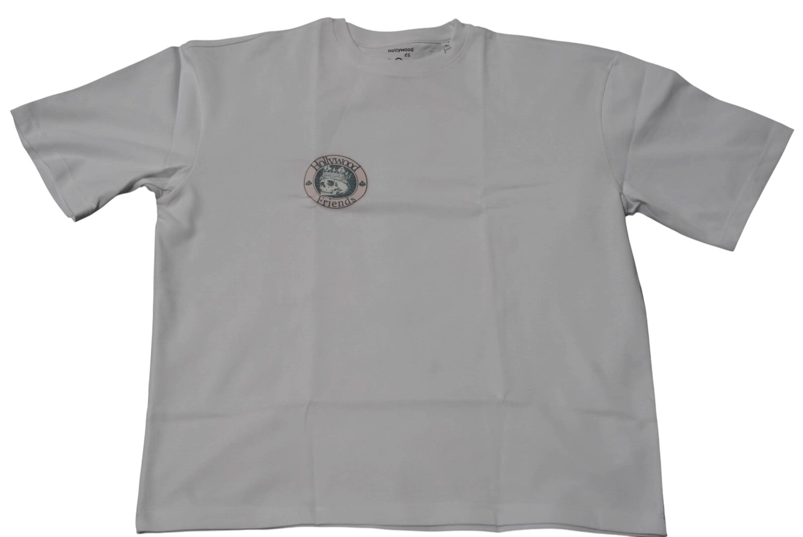 Skull Stamp Tee White